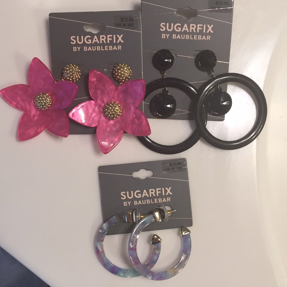 Sugarfix by baublebar 2 set earrings